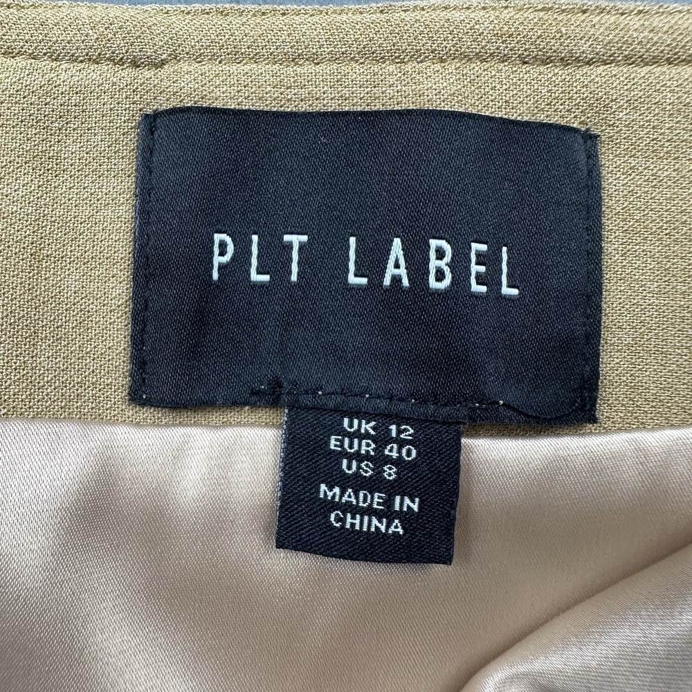 PLT Label Women's Tobacco Tailored Lace Up Corset Size US 8 Blazer Set NWT - Picture 7 of 15